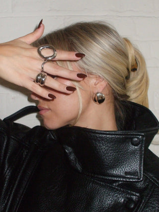 PHOENIX SILVER EARRINGS